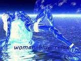 Avatar de woman blue relax